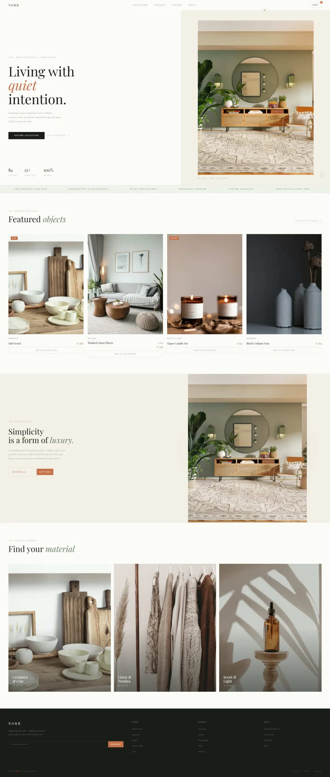 Websiteontwerp 'Webshop' met productoverzicht